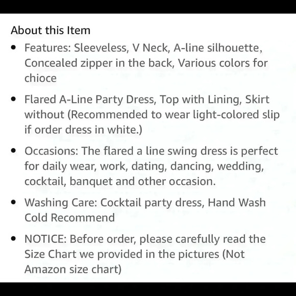 NWT GRACE KARIN Women's Sleeveless Wrap V-Neck A-line Cocktail Party Dress - Picture 7 of 12